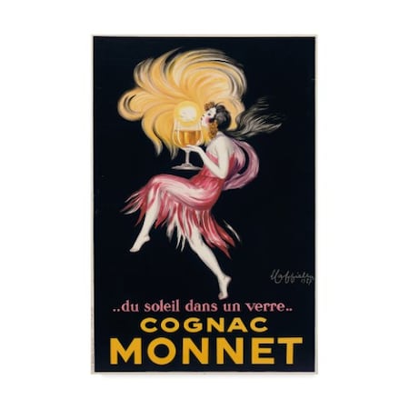 Trademark Fine Art Leonetto Cappiello 'Cognac Monnet, 1927' Canvas Art, 30x47 BL02329-C3047GG